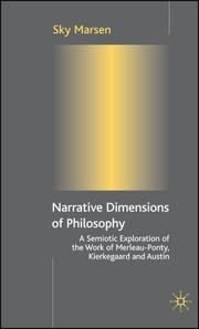 Front cover of Narrative Dimensions of Philosophy by Sky Marsen