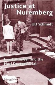 Cover of Justice at Nuremberg by Ulf Schmidt