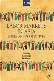 Front cover of Labor markets in Asia by Jesus Felipe