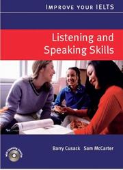 Front cover of Improve Your IELTS Listening and Speaking by Barry Cusack