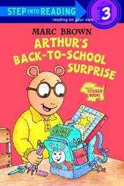 Front cover of Arthur's back-to-school surprise by Marc Brown