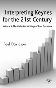 Cover of Interpreting Keynes for the 21st Century: Volume 4 by Paul Davidson