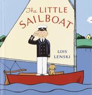 Front cover of The little sail boat by Lois Lenski