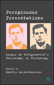 Cover of Perspicuous Presentations by Daniele Moyal-Sharrock