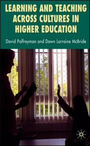 Front cover of Learning and teaching across cultures in higher education by David Palfreyman