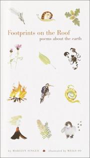 Front cover of Footprints on the roof by Marilyn Singer