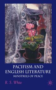Front cover of Pacifism in English Poetry by R.S. White