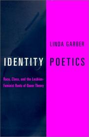 Cover of Identity Poetics by Linda Garber