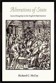 Front cover of Alterations of state by Richard C. McCoy