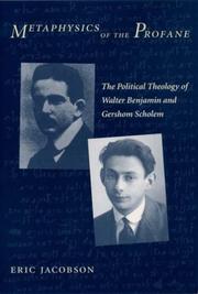 Cover of Metaphysik der Profanen by Eric Jacobson