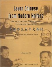 Front cover of Learn Chinese from modern writers by Chung-wen Shih