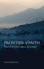 Front cover of Frontier of faith by Sana Haroon
