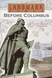 Cover of Before Columbus by Elizabeth Cody Kimmel