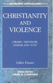Front cover of Christianity and Violence (Affirming Catholicism) by Giles Fraser