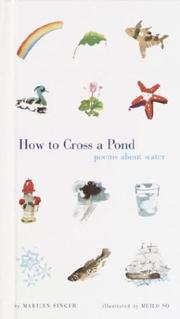 Front cover of How to Cross a Pond by Marilyn Singer