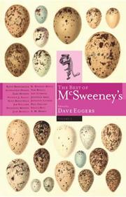 Front cover of The Best of McSweeney's by Dave Eggers