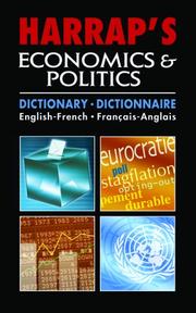 Front cover of Harrap's economics & politics by Unknown