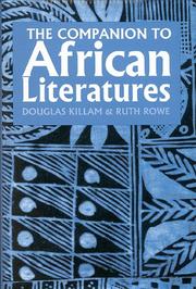Front cover of The companion to African literatures by G. D. Killam