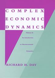 Cover of Complex Economic Dynamics, Vol. 2 by Richard H. Day