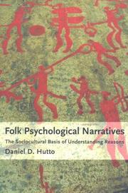 Front cover of Folk psychological narratives by Daniel D. Hutto