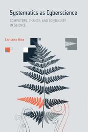 Cover of Systematics as cyberscience by Christine Hine