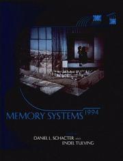 Cover of Memory systems 1994 by Daniel L. Schacter