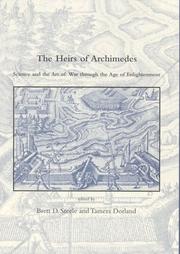 Front cover of The heirs of Archimedes by Brett D. Steele