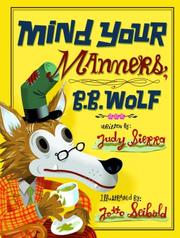 Cover of Mind Your Manners, B.B. Wolf by Judy Sierra