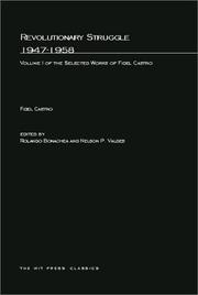 Front cover of Revolutionary struggle, 1947-1958 by Fidel Castro