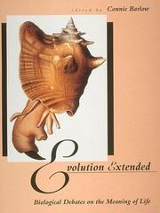 Cover of Evolution Extended by Connie Barlow