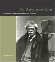 Cover of An American lens by Jay Bochner