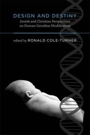 Front cover of Design and Destiny by Ronald Cole-Tuner
