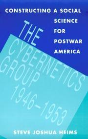 Cover of Constructing a social science for postwar America by Steve J. Heims