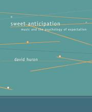 Cover of Sweet Anticipation by David Huron