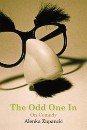 Front cover of The Odd One In by Alenka Zupancic
