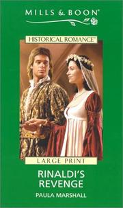 Cover of Rinaldi's Revenge by Paula Marshall