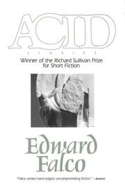 Cover of Acid by Edward Falco