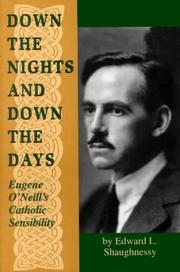 Front cover of Down the Nights and Down the Days by Edward L. Shaughnessy