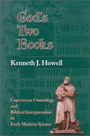 Cover of God's Two Books by Kenneth J. Howell