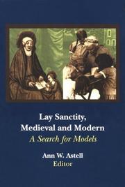Front cover of Lay Sanctity, Medieval and Modern by Ann W. Astell