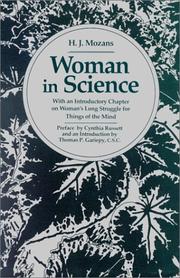 Front cover of Woman in science by John Augustine Zahm