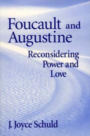 Cover of Foucault and Augustine by J. Joyce Schuld