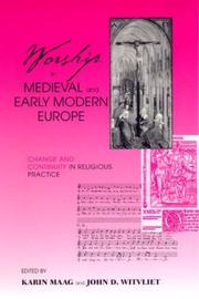 Cover of Worship in medieval and early modern Europe by Karin Maag