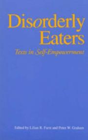 Front cover of Disorderly Eaters by Lilian R. Furst