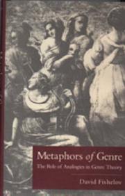 Front cover of Metaphors of Genre by David Fishelov