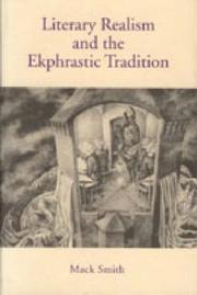 Front cover of Literary realism and the ekphrastic tradition by Mack Smith