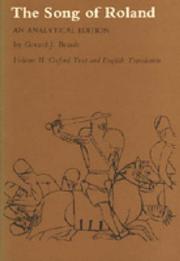 Front cover of Song of Roland by Gerard J. Brault