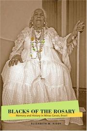 Front cover of Blacks of the Rosary by Elizabeth W. Kiddy