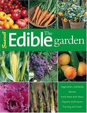 Cover of The edible garden by Hazel White