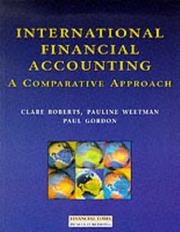 Front cover of International financial accounting by Clare B. Roberts